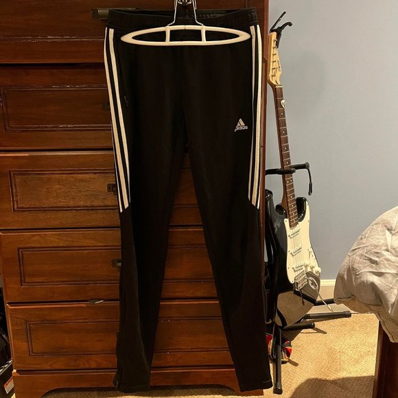 Adidas Black Mens Jogger Pants - Picture 1 of 5